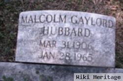 Malcom Gaylord Hubbard