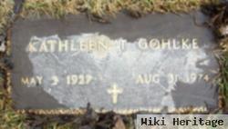 Kathleen T Gohlke