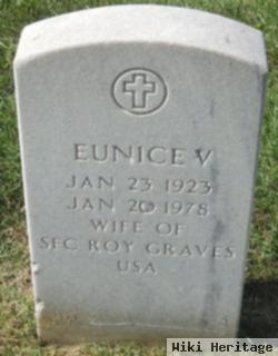 Eunice V Graves