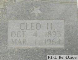 Cleo H. Barber