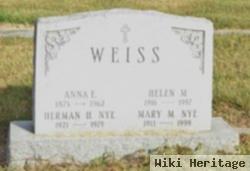 Helen M Weiss