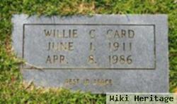 Willie C Card