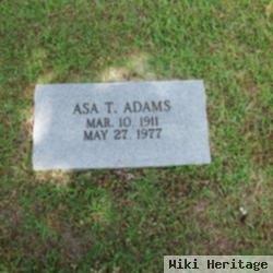 Asa T Adams