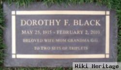 Dorothy F Black