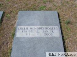 Lollie Hendrix Rogers