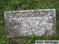 Mabel Fowler Imeson