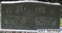 Sgt Lawarence Ray Gibbs