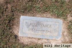 Pleasant "plez" Vance