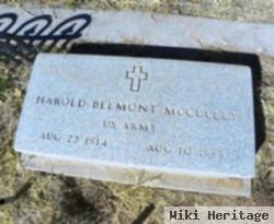 Harold Belmont Mcculley