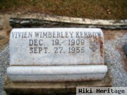 Vivien Wimberley Kerbow