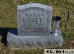 Marian Abbott Gossett