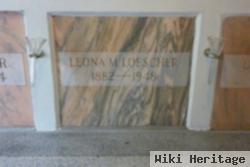 Leona M Lachman Loescher