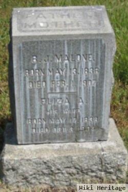 Eliza A Malone