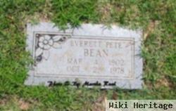 Everett Pete Bean