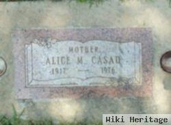 Alice M Casad