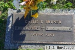 Callie E. Bruner