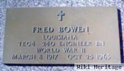 Fred Bowen, Sr