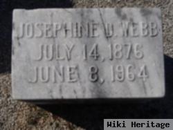 Josephine D Webb