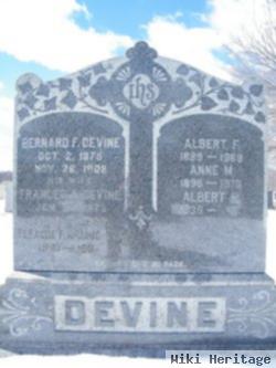 Bernard F Devine