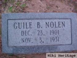 Guile Benjamin "guy" Nolen