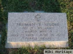 Truman Tee Riddle