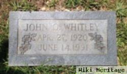 John Quenton Whitley