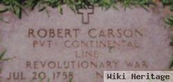 Pvt Robert Carson