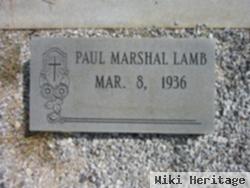 Paul Marshal Lamb