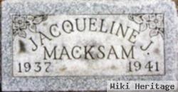 Jacqueline J Macksam