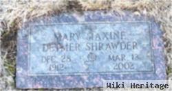 Mary Maxine "mickey" Detmer Shrawder