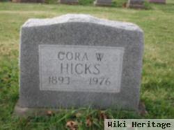 Cora W. Maude Hicks