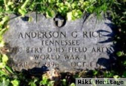 Anderson G Rice