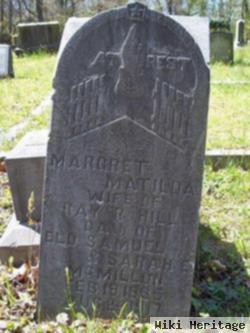 Margret Matilda Mcmillan Hill