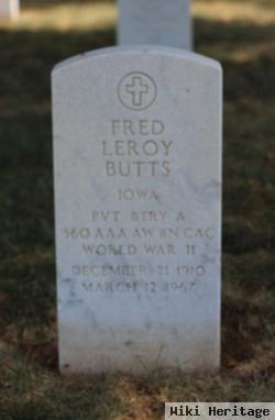 Fred Leroy Butts