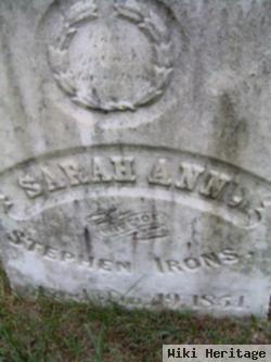 Sarah Ann Irons