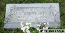 Janice Mae Waggoner Wharton