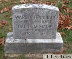 Hattie M. Maine Nichols