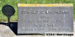 Edward Charles "ed" Rheingans