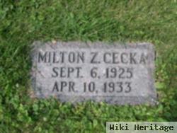 Milton Z Cecka