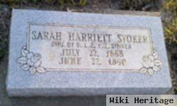 Sarah Harriett Stoker