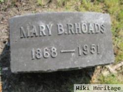 Mary B Rhoads