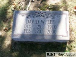 David W Lee