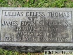 Lillias Celess Thomas Summers