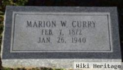 Marion W Curry