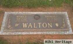 Thomas L Walton