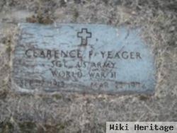 Clarence F. Yeager