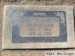 Mary Elizabeth Richardson