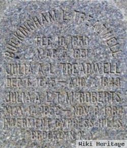 Buckingham L Treadwell