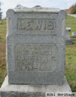 Martha A Lewis