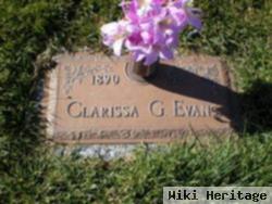 Clarissa G Evans